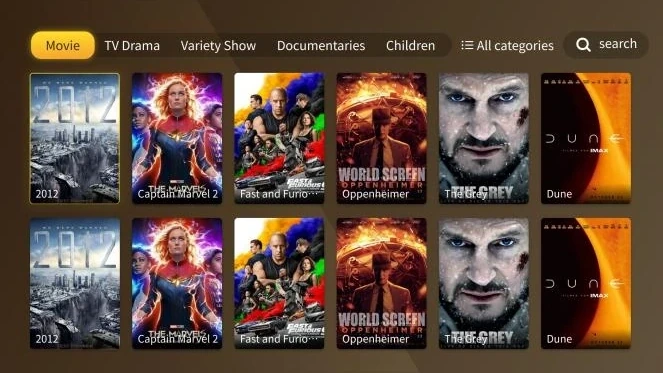 VOD Library