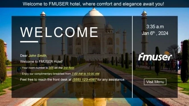 Welcome Screen