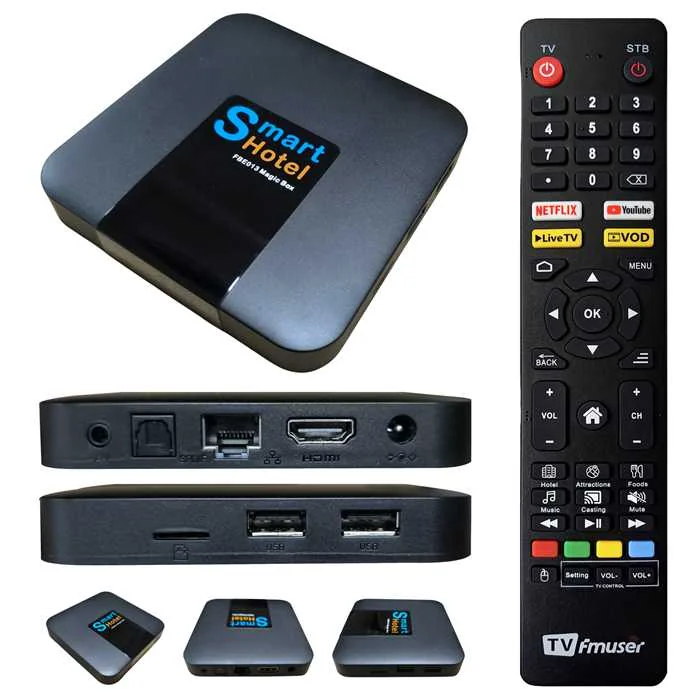 STB + remote control