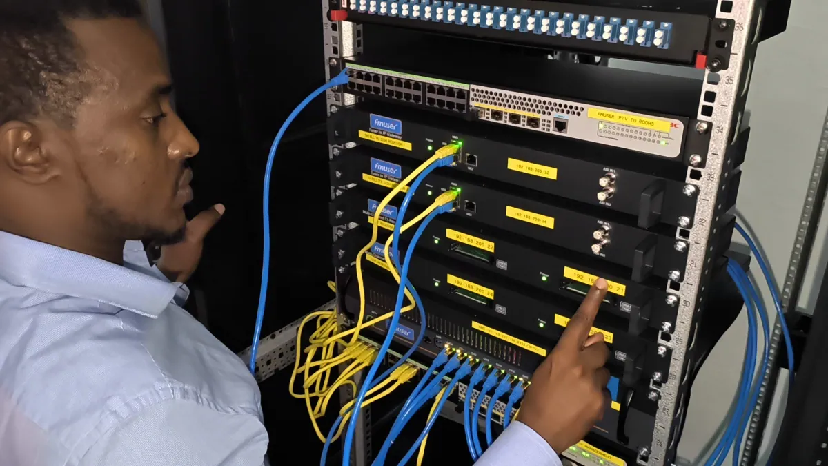 Vantis on-site installation and training