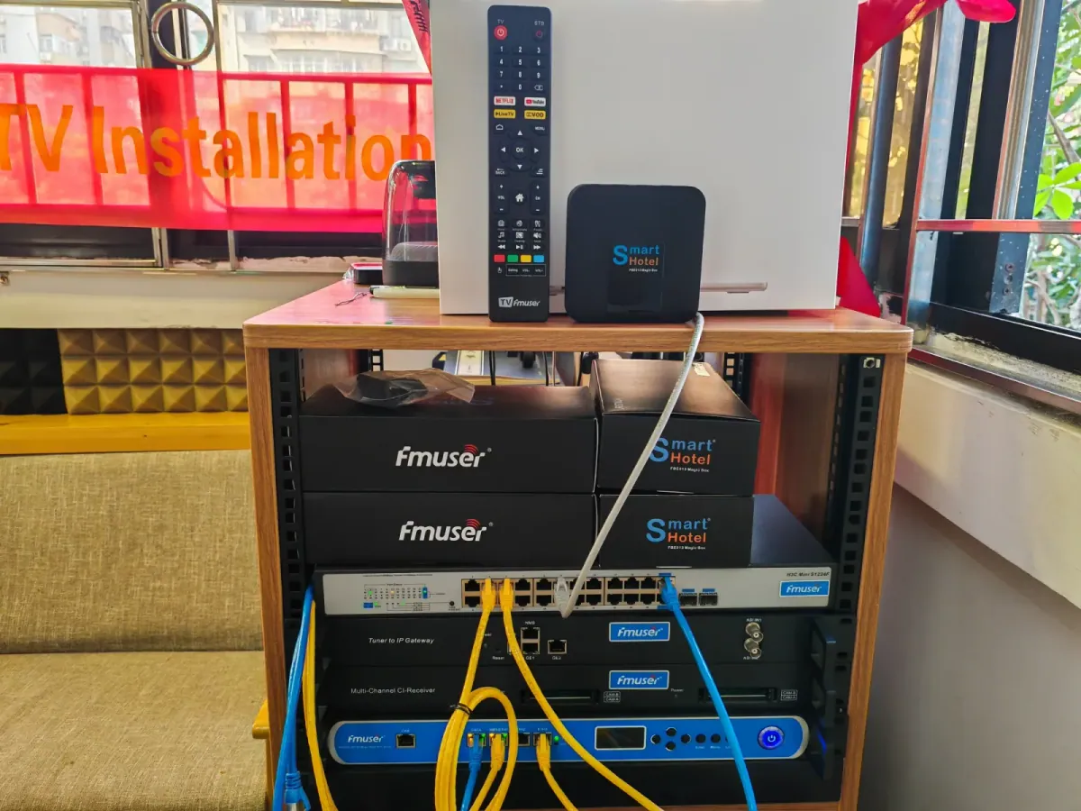 Headend server rack