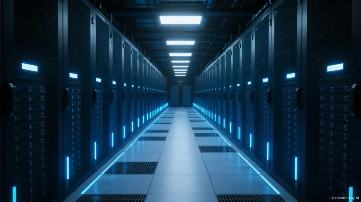 ISP Data Center Server Hall